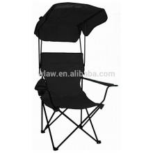 plegable silla de playa portátil con dosel